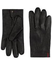 Gucci Gloves in Red for Men | Lyst