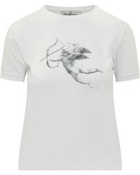 Fiorucci - Angel Print T-Shirt - Lyst