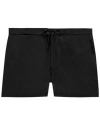 Saint Laurent - Drawstring Swim Shorts - Lyst