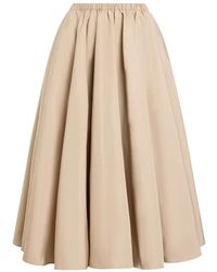 Patou - Elasticated-Waist Maxi A-Line Skirt - Lyst