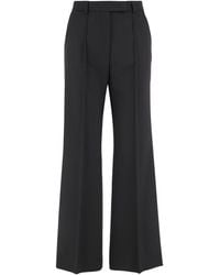 Ql2 - Ottavia Pleated Wide-Leg Pants - Lyst