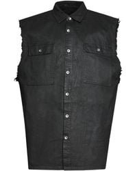 Rick Owens - Drkshdw Sleeveless Tommy Jumbo Outershirt - Lyst