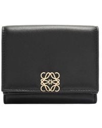 Loewe - Puffer Anagram Trifold Wallet - Lyst