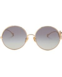 Chloé - Metal Round Sunglasses - Lyst