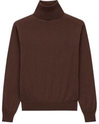 Saint Laurent - Turtleneck Long-Sleeved Jumper - Lyst