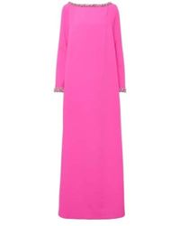Safiyaa - Naimal Embellished Crepe Gown - Lyst