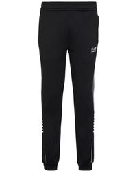 EA7 - Logo Decal Sweatpants - Lyst