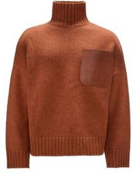 JW Anderson - Jw Anderson Patch Pocket Turtleneck Knitted Jumper - Lyst