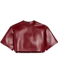 Balenciaga - Cropped T-Shirt - Lyst
