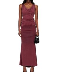 Vivienne Westwood - Cowl-Neck Maxi Dress - Lyst
