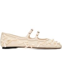 Marc Jacobs - The Bow Mesh Kiki Ballet Flats - Lyst