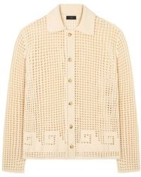 Alanui - Where The Wave Begins Openwork Buttoned Shirt - Lyst
