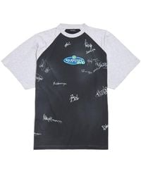 Balenciaga - Logo Patch Crewneck T-Shirt - Lyst