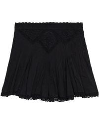 Isabel Marant - Isabel Marant Étoile Goldie Short Lace Skirt - Lyst