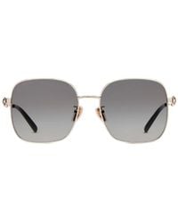 Gucci - Square Frame Sunglasses - Lyst