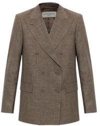Officine Generale - Officine Générale Sandra Double-Breasted Blazer - Lyst