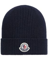 Moncler - Wool Beanie - Lyst