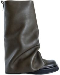 The Attico - The Robin Combat Boots - Lyst