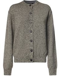 Jacquemus - Logo Intarsia Button-Up Cardigan - Lyst