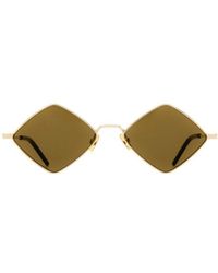 Saint Laurent - Eyewear Sl 302 Geometric Frame Sunglasses - Lyst