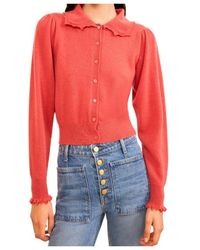 Ulla Johnson - Kalila Collared Cardigan - Lyst