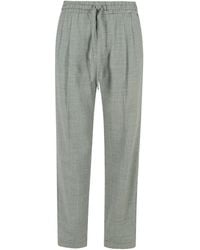 Dolce & Gabbana - Houndstooth Pleat-Detail Trousers - Lyst
