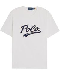 Polo Ralph Lauren - Logo Patch Crewneck T-Shirt - Lyst