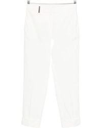 Peserico - Cuffed Trousers - Lyst