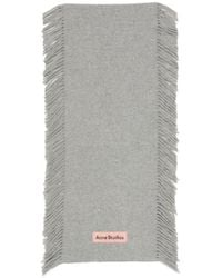 Acne Studios - Fringed-Edge Scarf - Lyst