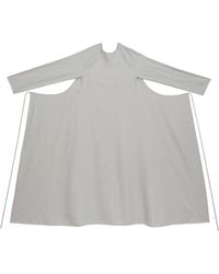 Baserange - Long Sleeve Apron Dress - Lyst