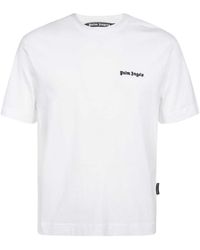 Palm Angels - Embroidered Logo Cotton T-Shirt - Lyst