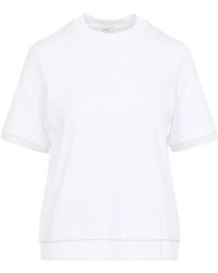 Peserico - Embellished Hem T-Shirt - Lyst