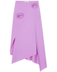 Coperni - Floral Asymmetric Mid Skirt - Lyst