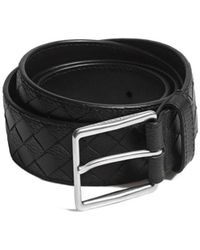Bottega Veneta - Intrecciato Taurillon Belt - Lyst