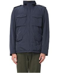 Aspesi - Hooded Flap-Pocket Jacket - Lyst