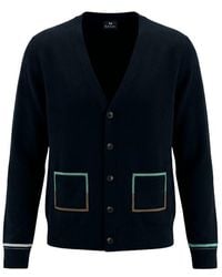 Paul Smith - Cardigan With Pockets - Lyst