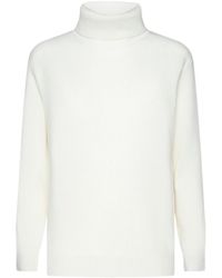 Brunello Cucinelli - Turtleneck Ribbed-Knit Jumper - Lyst