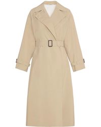 Weekend by Maxmara - Long Water-Repellent Technical Trench Coat - Lyst