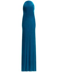 Alaïa - Alaïa Sculpture Velvet Dress - Lyst
