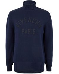Givenchy - High-Neck Knit Sweater - Lyst