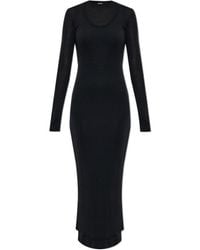 Jil Sander - Double Layered Long Sleeved Dress - Lyst