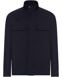 ZEGNA - Long-Sleeved Casual Jacket - Lyst