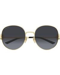 Gucci - Eyewear Round-Frame Sunglasses - Lyst