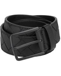 Bottega Veneta - Woven Buckled Belt - Lyst