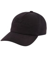 Balmain - Logo Hat - Lyst