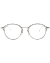 Thom Browne - Eyewear Round Frame Glasses - Lyst