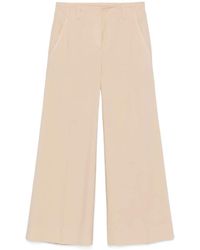 Incotex - Wide-Leg Poplin Pants - Lyst