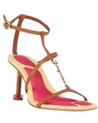 Jacquemus - Minimalist Buckle Strap Sandals - Lyst