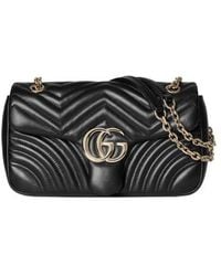 Gucci - Gg Marmont Medium Shoulder Bag - Lyst