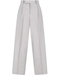 Jil Sander - High-Waisted Tailored Wide-Leg Trousers - Lyst